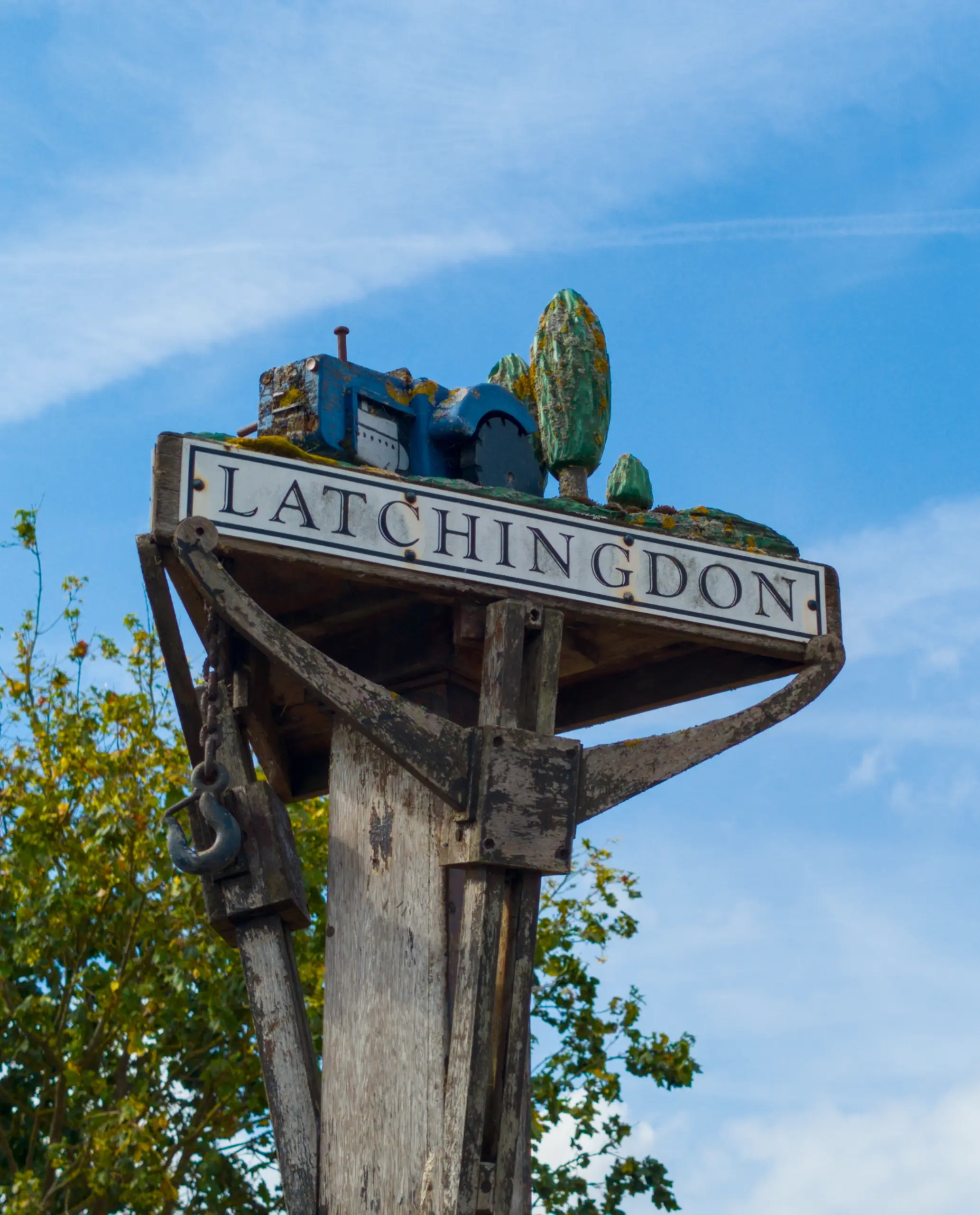 Village sign